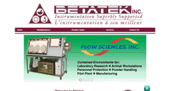 Desktop Screenshot of betatekinc.com